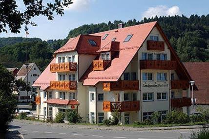 Hotel-Landpension Postwirt キルヒェンシッテンバッハ エクステリア 写真