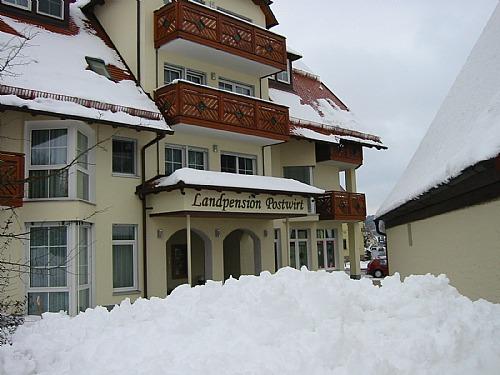 Hotel-Landpension Postwirt キルヒェンシッテンバッハ エクステリア 写真
